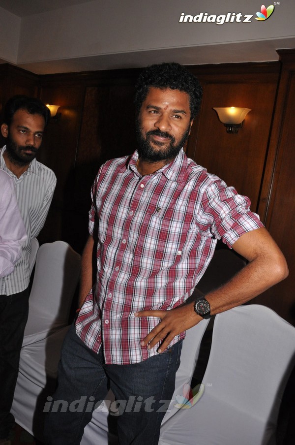 Prabhu Deva Meets The Press