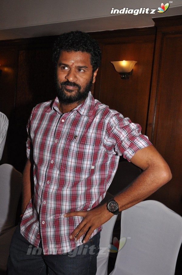 Prabhu Deva Meets The Press