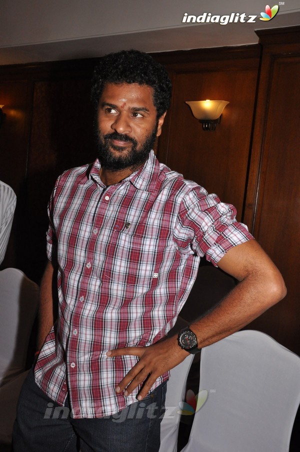 Prabhu Deva Meets The Press