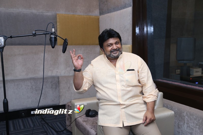 Prabhu at Lissy Lakshmi Dubbing Studios