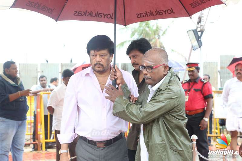 Actor Thiagarajan & Prashanth paid their respect to Dr. Kalaignar