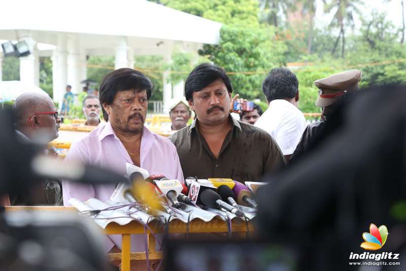 Events - Actor Thiagarajan & Prashanth paid their respect to Dr ...