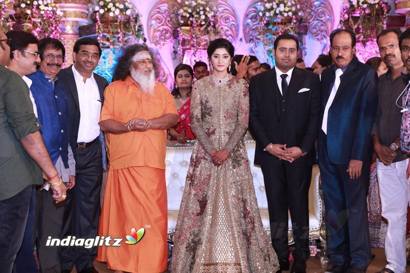 Producer Abinesh Elangovan - Nandhini Wedding Reception