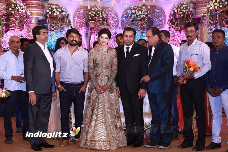 Producer Abinesh Elangovan - Nandhini Wedding Reception