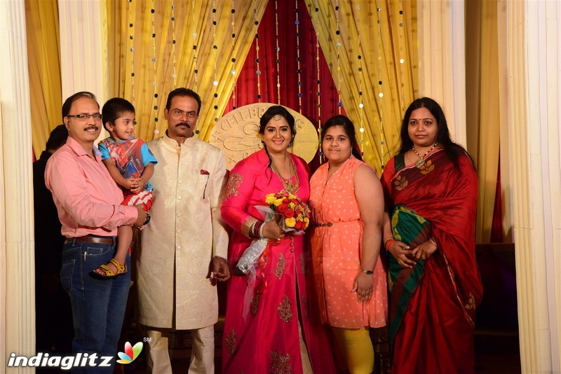 Actress Radha -  Rajasekaran Nair  25th year Wedding Anniversary