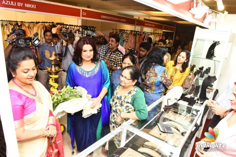 Radhika Sarathkumar inaugurates The Vimonisha Mega Style Souk 2017