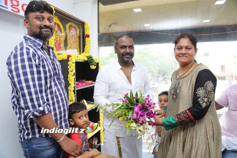 Actor Raghava Lawrence Inaugurated Flamingo Tour & Travels