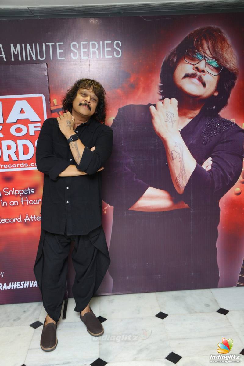 Veena Maestro Rajesh Vaidhya Honoured By Asia Book Of Records