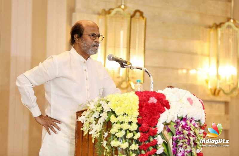 Superstar Rajnikanth Press Meet stills