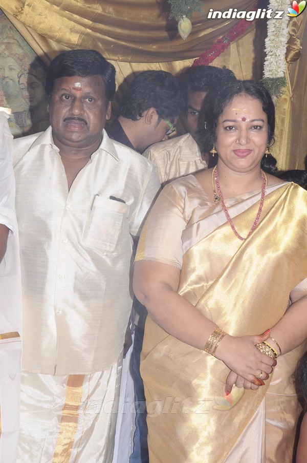 Actor Ramarajan & Nalini Son Wedding