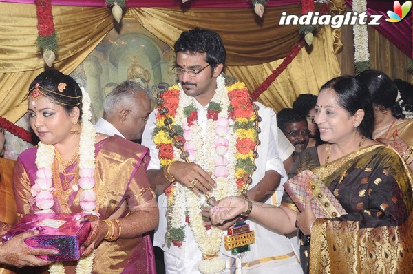 Actor Ramarajan & Nalini Son Wedding