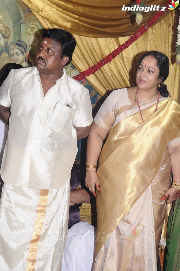 Actor Ramarajan & Nalini Son Wedding