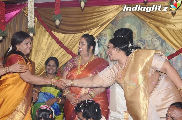 Actor Ramarajan & Nalini Son Wedding