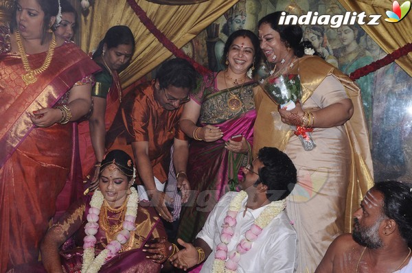 Actor Ramarajan & Nalini Son Wedding