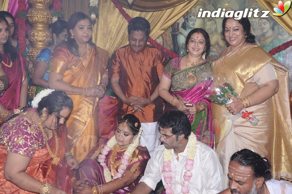 Actor Ramarajan & Nalini Son Wedding