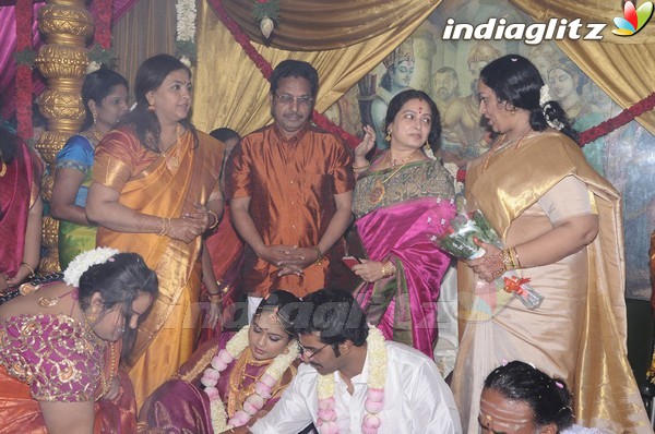 Actor Ramarajan & Nalini Son Wedding