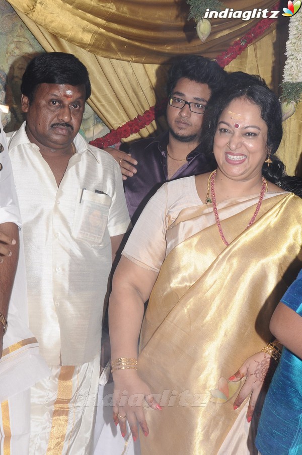 Actor Ramarajan & Nalini Son Wedding