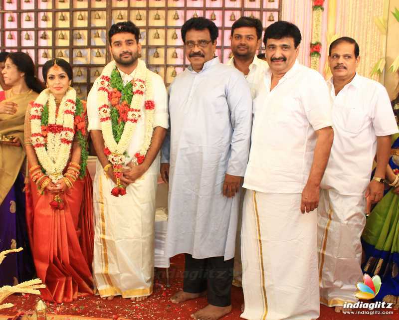 Celebs at Ramesh Kanna's Son Wedding