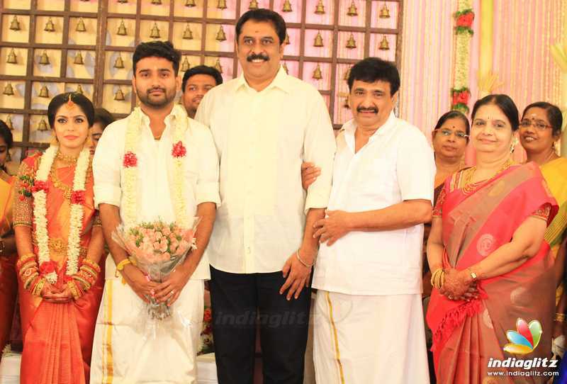 Celebs at Ramesh Kanna's Son Wedding