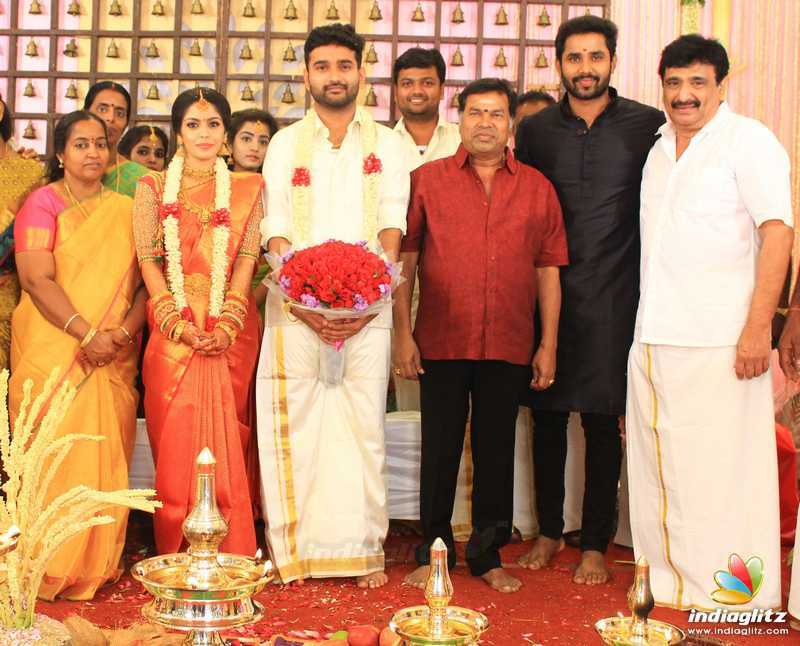 Celebs at Ramesh Kanna's Son Wedding