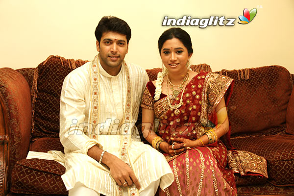 Jayam Ravi Ties The Knot