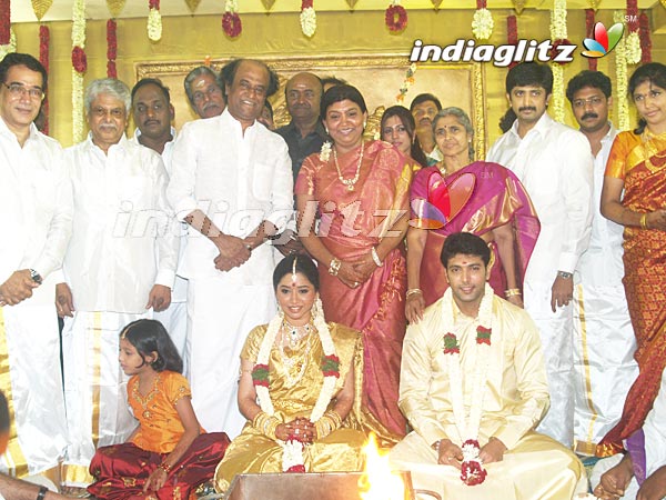 Jayam Ravi Ties The Knot