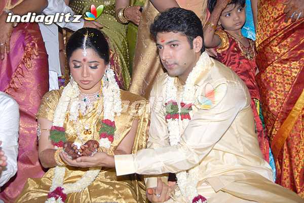 Jayam Ravi Ties The Knot