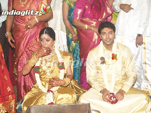 Jayam Ravi Ties The Knot