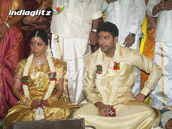 Jayam Ravi Ties The Knot