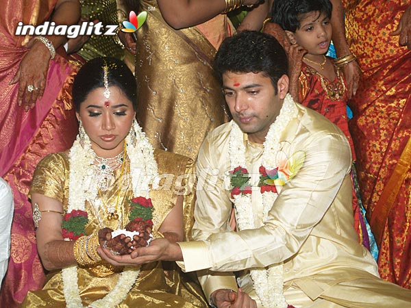 Jayam Ravi Ties The Knot