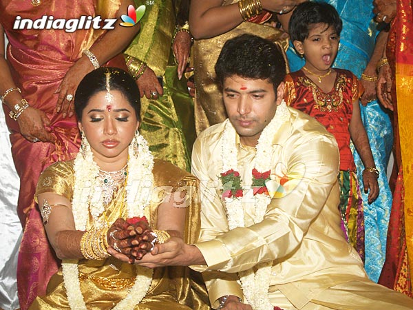 Jayam Ravi Ties The Knot