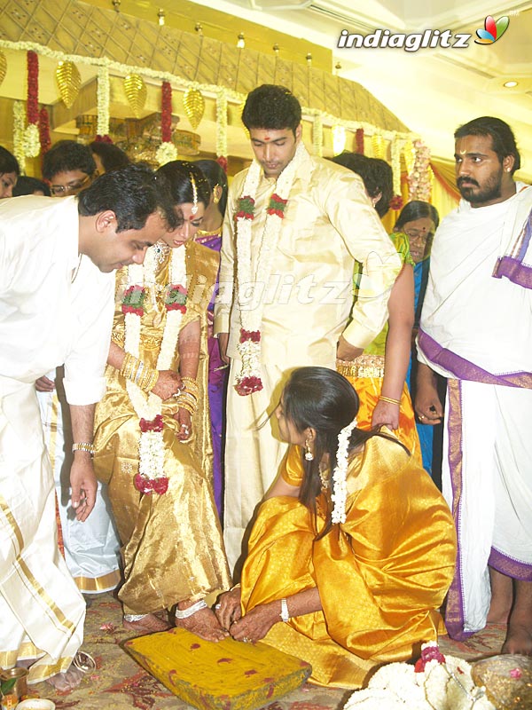 Jayam Ravi Ties The Knot