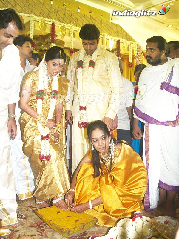 Jayam Ravi Ties The Knot