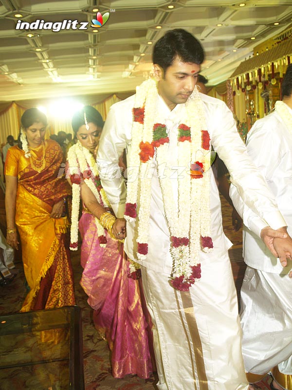 Jayam Ravi Ties The Knot