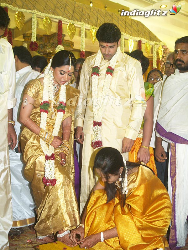 Jayam Ravi Ties The Knot