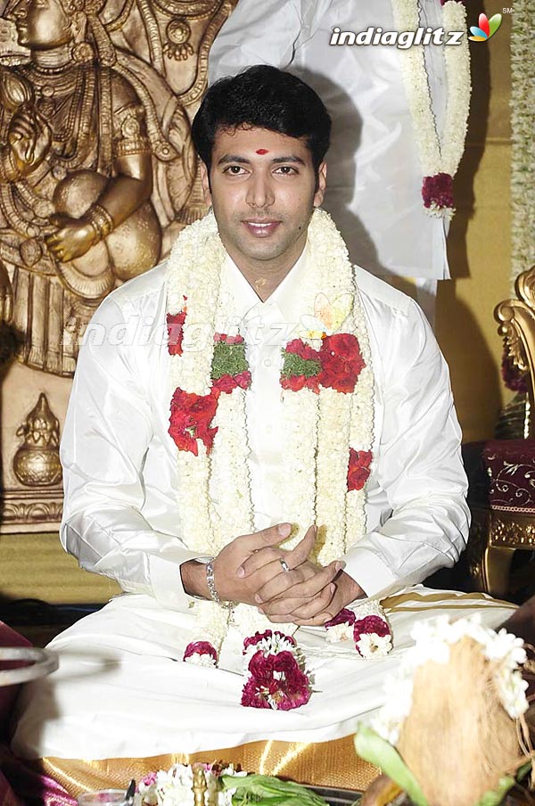 Jayam Ravi Ties The Knot