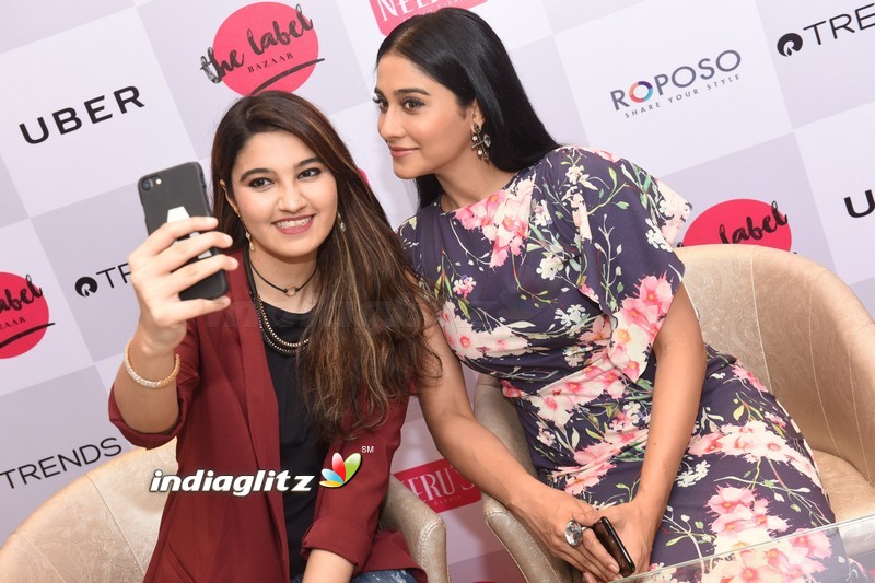 Regina Cassandra Launched Reliance Trends 'The Label Bazaar'