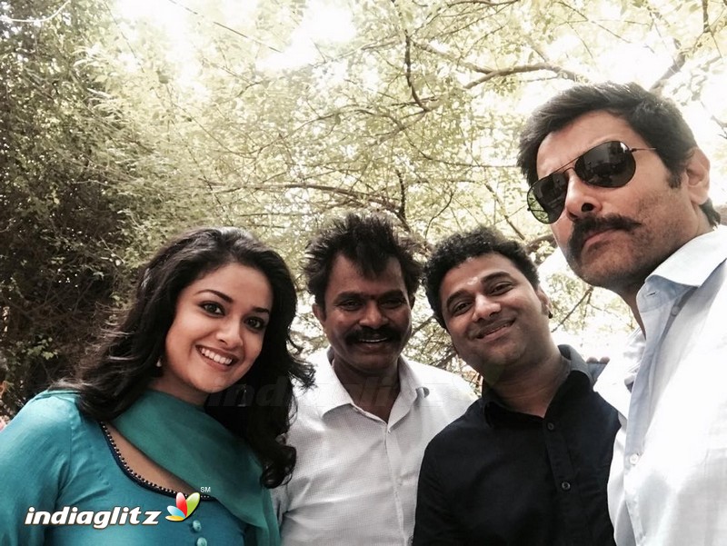 Vikram Keerthy Suresh 'Saamy 2' Movie Pooja