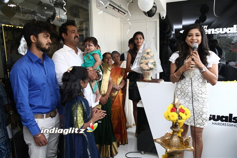 Actress Sakshi Agarwal Toni & Guy Essensuals Launch