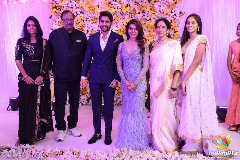 Naga Chaitanya - Samantha Wedding Reception