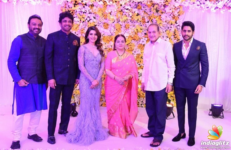 Naga Chaitanya - Samantha Wedding Reception