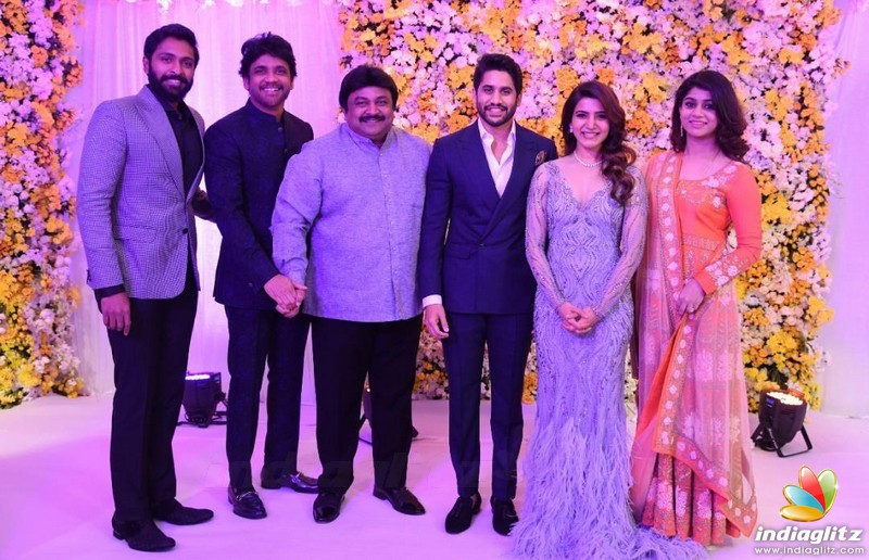 Naga Chaitanya - Samantha Wedding Reception