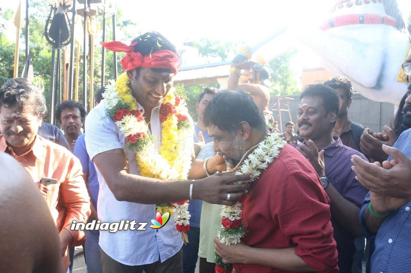 'Sandakozhi 2' Movie Pooja