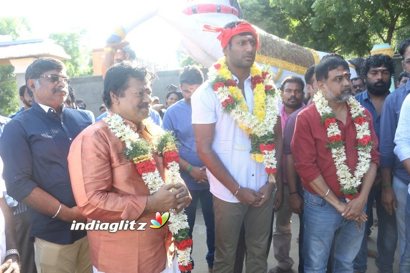 'Sandakozhi 2' Movie Pooja