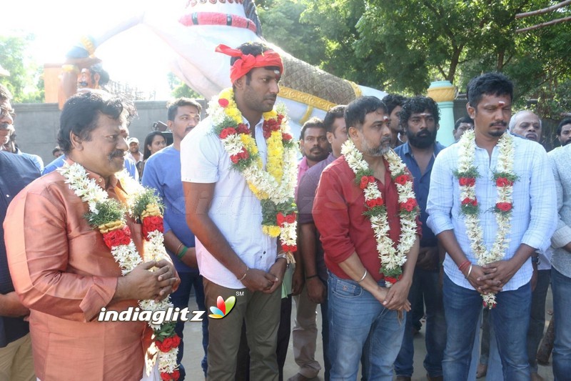 'Sandakozhi 2' Movie Pooja