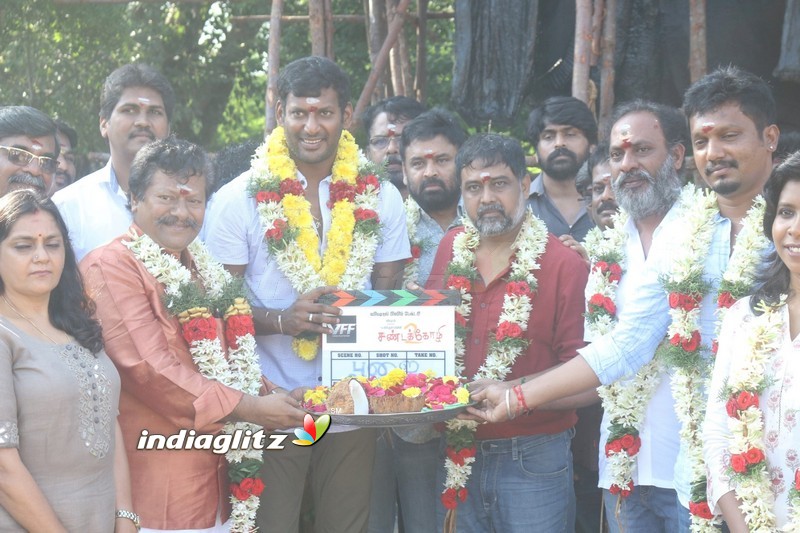 'Sandakozhi 2' Movie Pooja