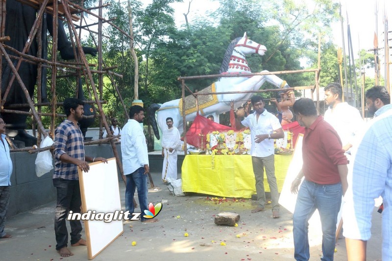 'Sandakozhi 2' Movie Pooja