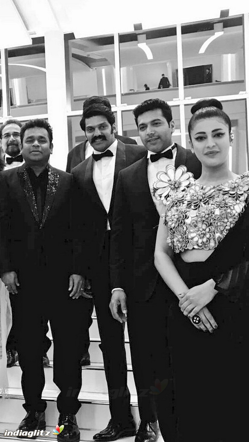 Sangamithra Team at Cannes