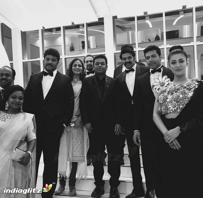 Sangamithra Team at Cannes