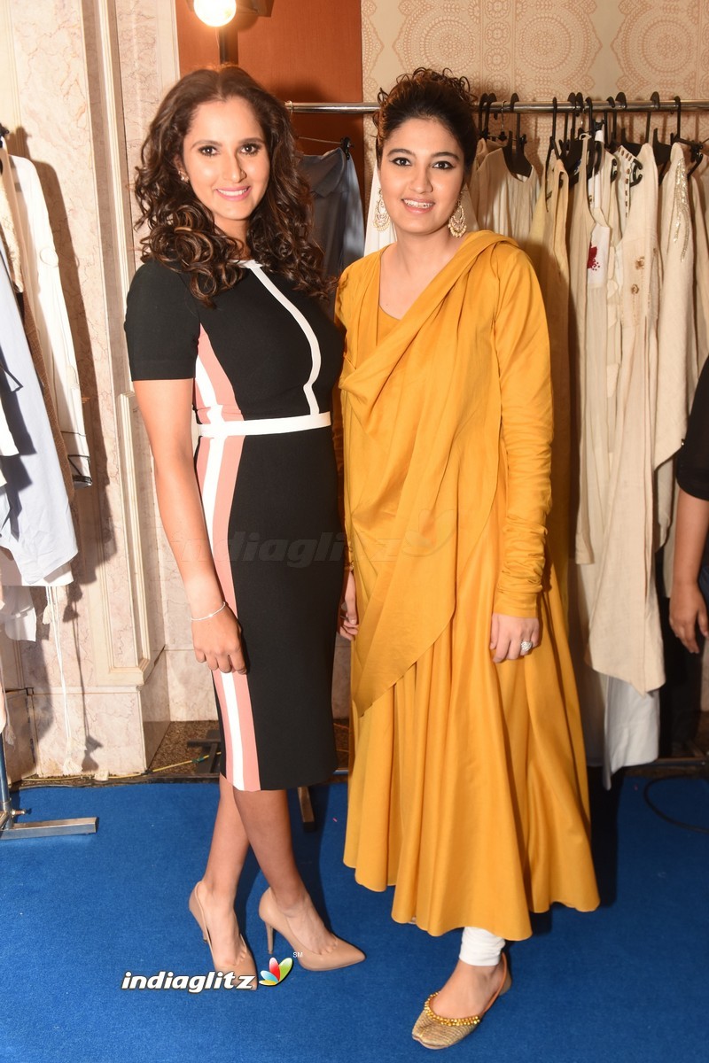 Sania Mirza Inaugurates The Label Bazaar In Chennai